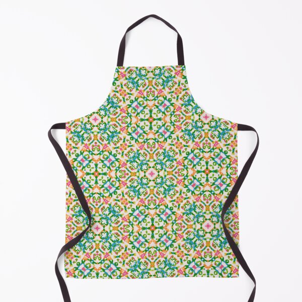 Item preview, Bright Painterly Abstract Garden in Hot Gelati Hues (pattern) designed and sold by PaisleyMcNoodle.
