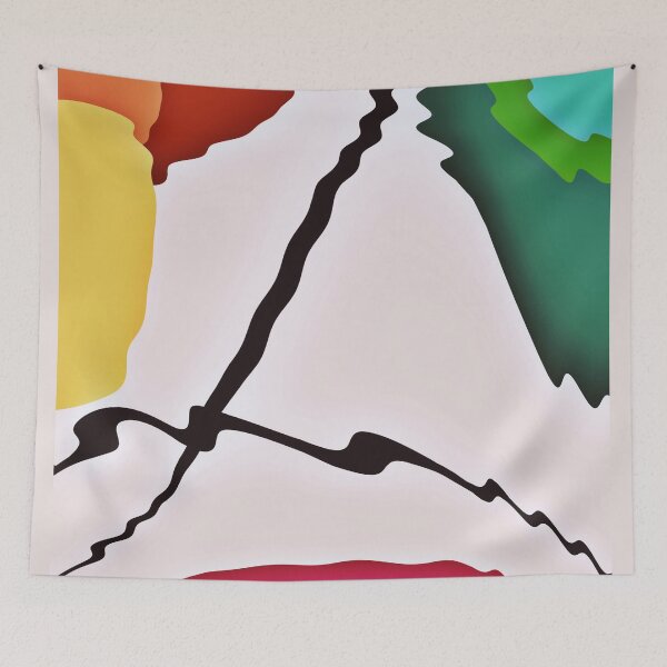 Item preview, Circle Waves Abstract Art designed and sold by seeitknowit.