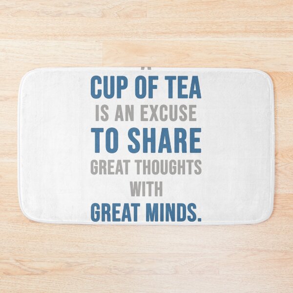 Item preview, Tea Quotes - A cup of tea - Tea Poster - Tea and Coffee Quotes - Cafe Poster - Quote Poster designed and sold by Studio Grafiikka.