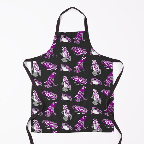 Item preview, Poison Heart Frogs / Asexual Pride Colors designed and sold by MaddieMade.