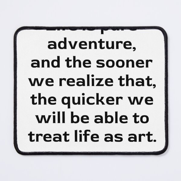 Item preview, Life is pure adventure - Maya Angelou Quote - Literature - Typography Print designed and sold by Studio Grafiikka.
