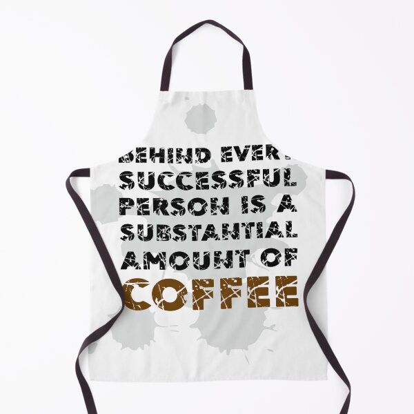 Item preview, Behind every successful person is a substantial amount of coffee - Coffee Quotes Poster designed and sold by Studio Grafiikka.