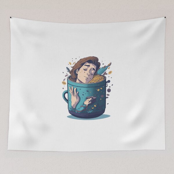 Item preview, From Coffee to Dreams: The Procaffeinator's Sleep Journey, Coffe Funny designed and sold by Paolospresent.