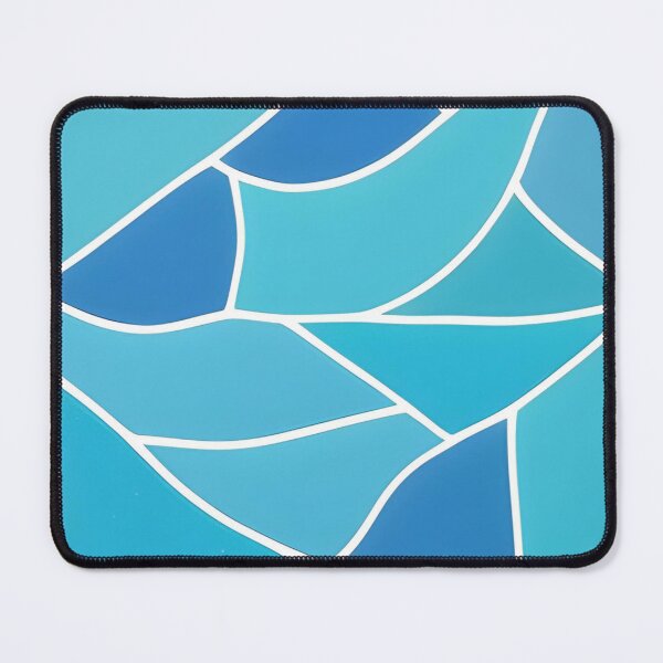 Item preview, Abstract Blue Mosaic designed and sold by calibrit.