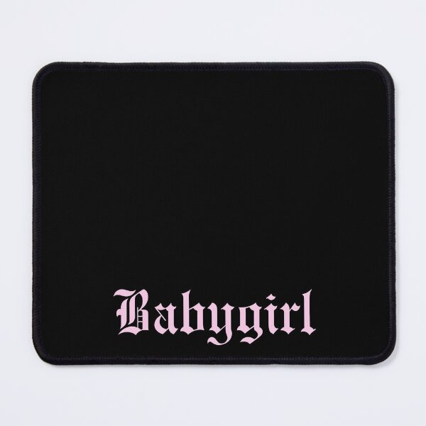 Item preview, Babygirl Text Classic Rose Pink Old English Text designed and sold by Ninjakandy.