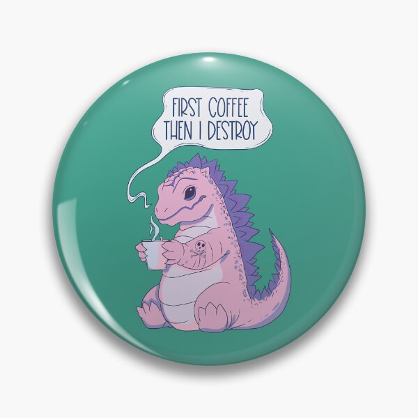 Item preview, First coffee then I destroy designed and sold by WillMasonGB.