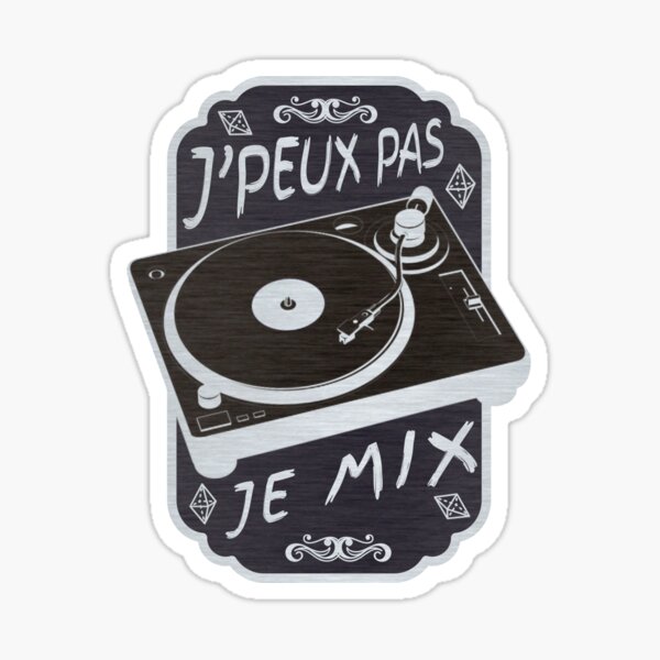 Deejay Headphones Sticker