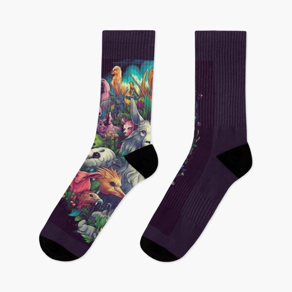 Item preview, Enchanted Jungle: Majestic Animals amidst Celestialpunk Fantasy designed and sold by Bee Happy Creative™.