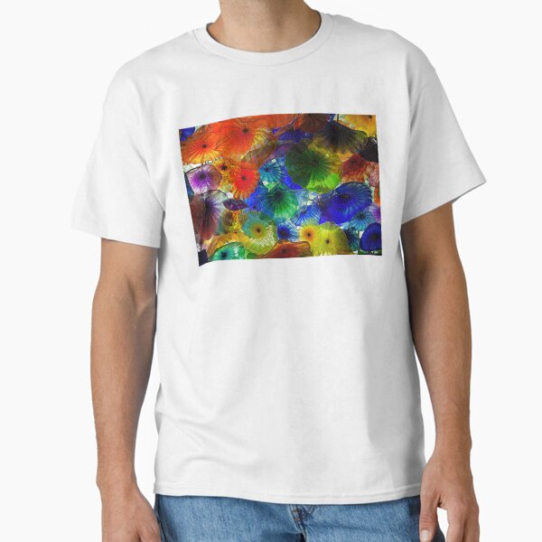 Ornamental glass flower display, Bellagio, Las Vegas Classic T-Shirt