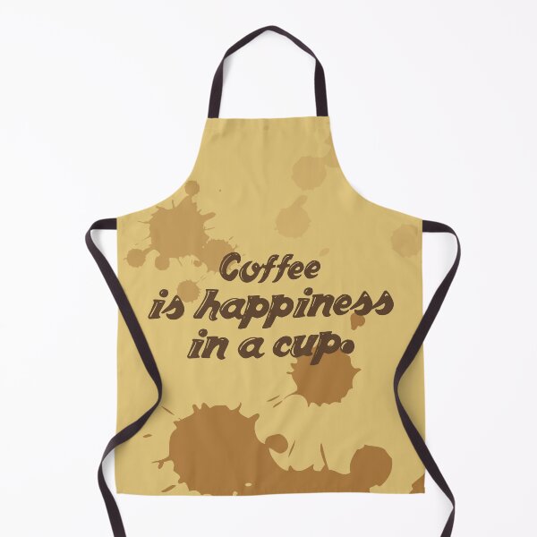 Item preview, Coffee is happiness in a cup - Coffee Poster - Coffee Quotes - Quote Prints - Cafe Decor designed and sold by Studio Grafiikka.