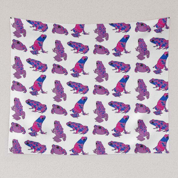 Item preview, Poison Heart Frogs / Bisexual Pride Colors designed and sold by MaddieMade.