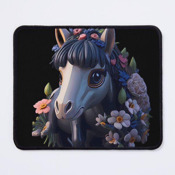 Item preview, Flower Horse designed and sold by Obsidian Ink by Wilshire.