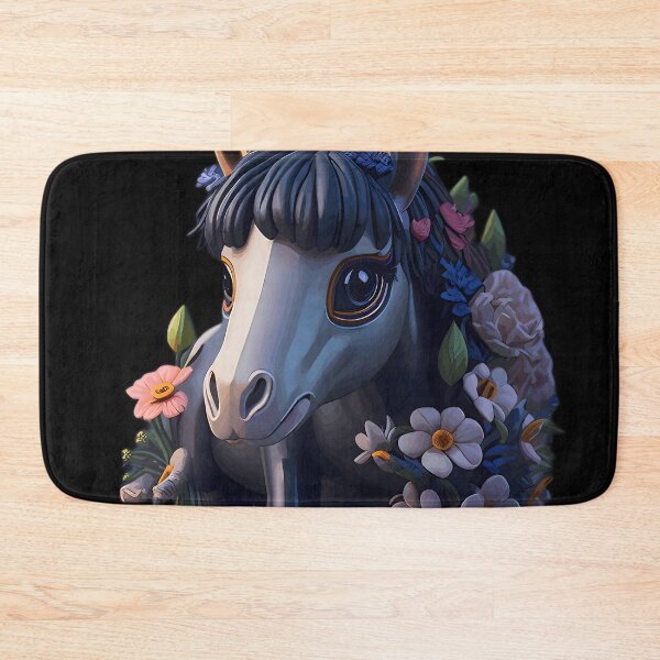 Item preview, Flower Horse  designed and sold by Obsidian Ink by Wilshire.