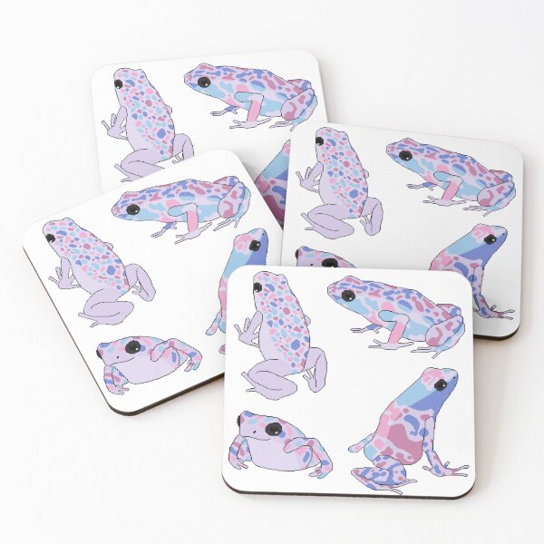 Item preview, Poison Heart Frogs / Bigender Pride Colors designed and sold by MaddieMade.