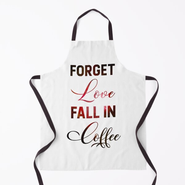 Item preview, Forget Love, Fall in Coffee - Coffee Quotes - Coffee Poster - Cafe Decor - Minimal - Typography designed and sold by Studio Grafiikka.