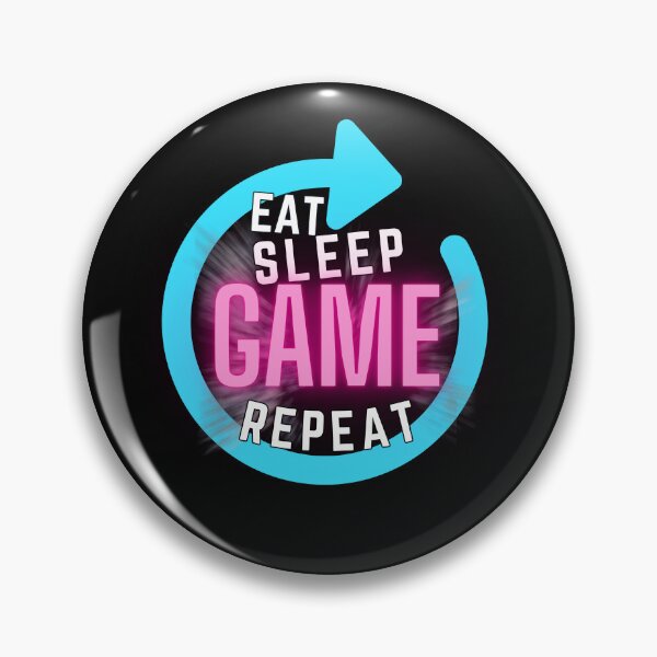 Item preview, Eat, Sleep, GAME, Repeat designed and sold by Limek.