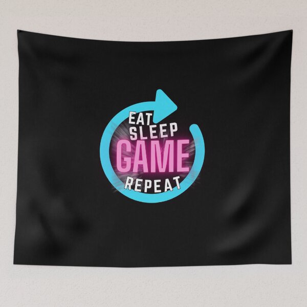 Item preview, Eat, Sleep, GAME, Repeat designed and sold by Limek.