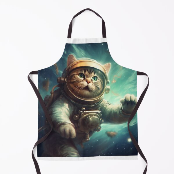 Item preview, Whiskered Wanderer: Cat Astronaut Adventures in Whimsical Realism designed and sold by Bee Happy Creative™.