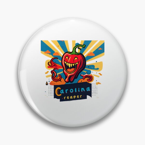 Item preview, Carolina Reaper Hot Pepper Chili Head Funny Food Spicy Lover designed and sold by farhanhafeez.