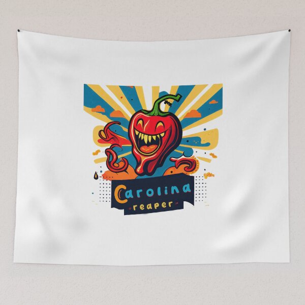 Item preview, Carolina Reaper Hot Pepper Chili Head Funny Food Spicy Lover designed and sold by farhanhafeez.