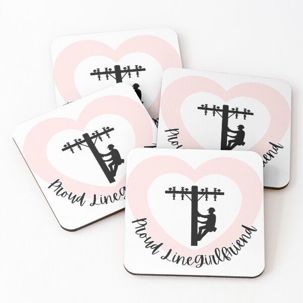 Item preview, Proud Line Girlfriend l Pink Heart designed and sold by GabbyC03.
