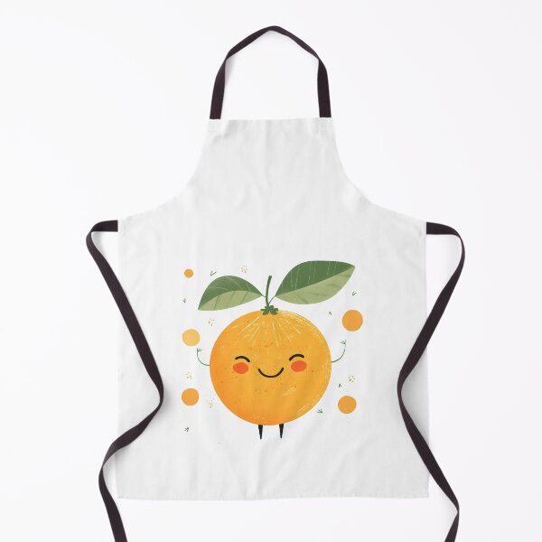 Item preview, Cute Orange Fruits Happy Lover Tangerine Citrus Face Summers designed and sold by farhanhafeez.
