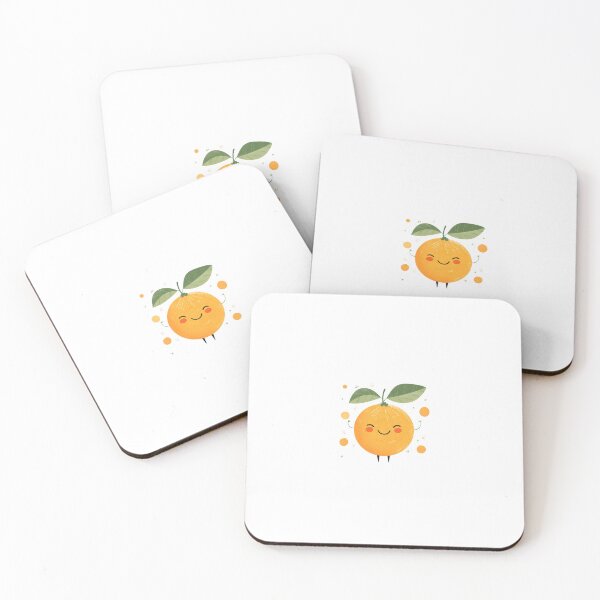 Item preview, Cute Orange Fruits Happy Lover Tangerine Citrus Face Summers designed and sold by farhanhafeez.