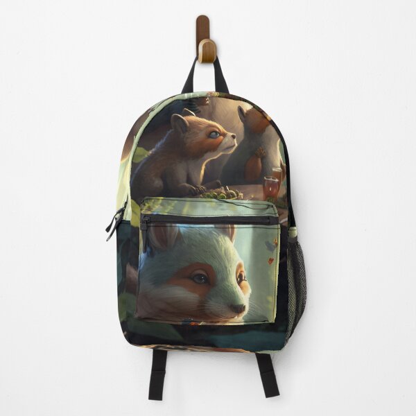Item preview, Whispers in the Wilderness: A Delightful Luncheon of Conversing Creatures designed and sold by oanaunciuleanu.