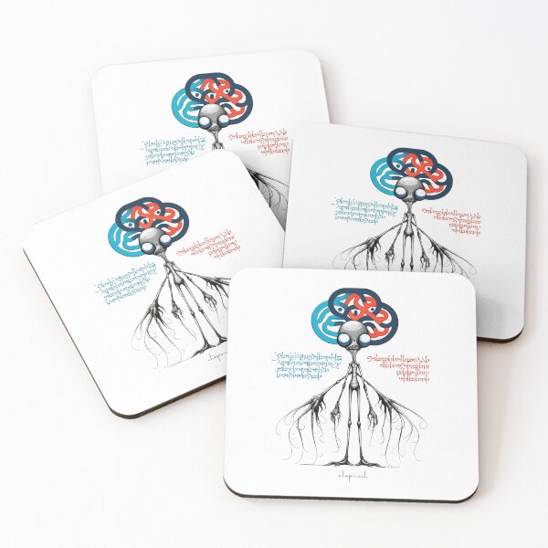 Item preview, Intergalactic Mind Power: The Extraordinary Alien Brain Design designed and sold by utopio-art.