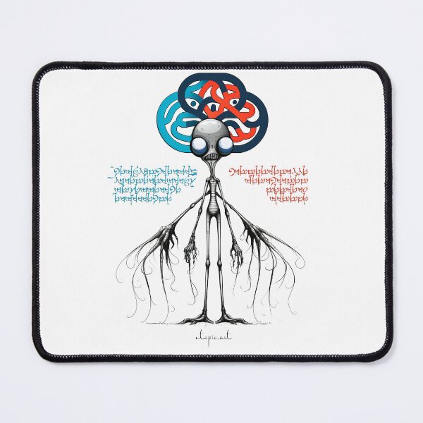 Item preview, Intergalactic Mind Power: The Extraordinary Alien Brain Design designed and sold by utopio-art.