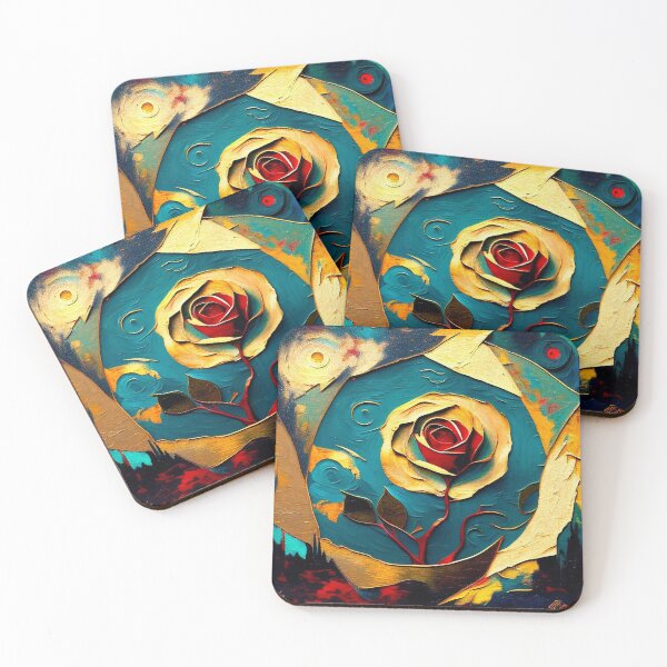 Item preview, Roses Whimsical Symphony 4/4 designed and sold by ArtCastGallery.