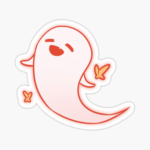 ♥ Boo Tao ♥ Hu Tao Ghost Sticker, Genshin Impact,  Sticker by Colchetos