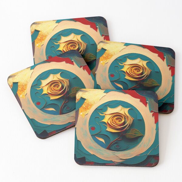 Item preview, Roses Whimsical Symphony 3/4 designed and sold by ArtCastGallery.