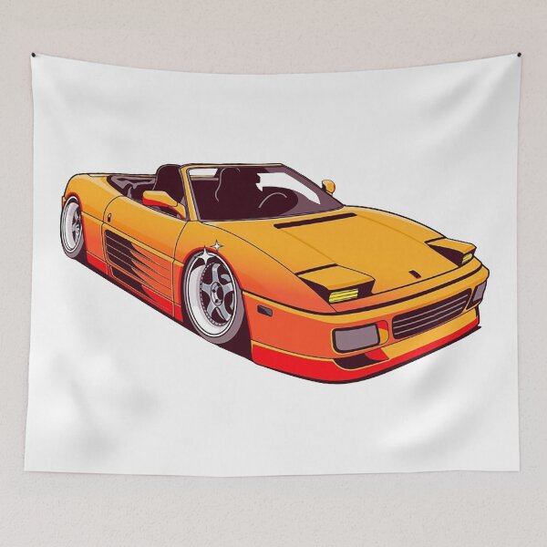 Item preview, Yellow car race designed and sold by jofarakuna49.