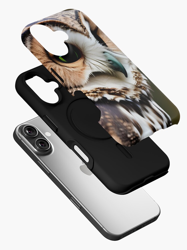 Thumbnail 2 of 4, iPhone Case, Wise Owl designed and sold by LenCarol.