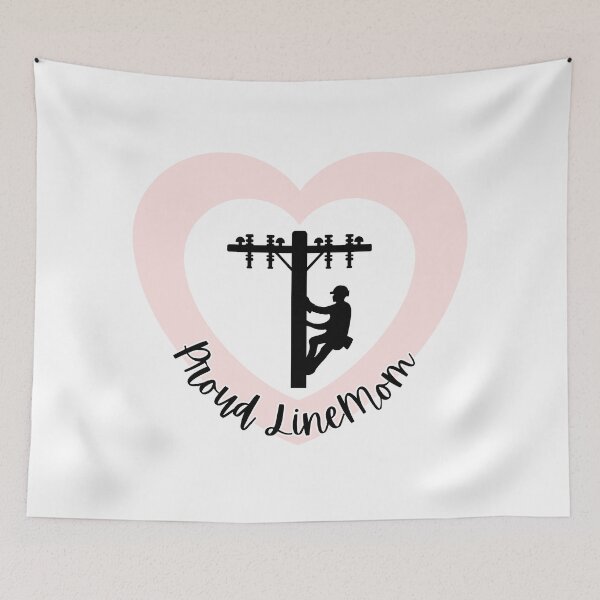 Item preview, Proud LineMom l Pink Heart designed and sold by GabbyC03.