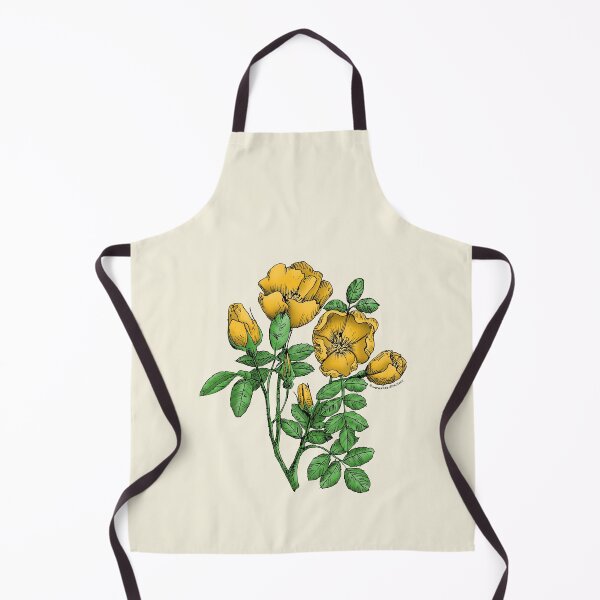 Item preview, Yellow Cupped Rose Bloom Single 1-7 Petals Almost Flat designed and sold by Rachael Taylor.