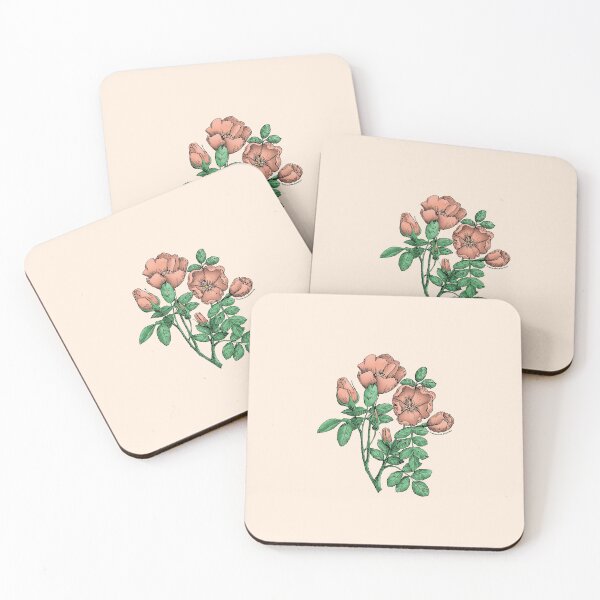 Item preview, Apricot Cupped Rose Bloom Single 1-7 Petals Almost Flat designed and sold by Rachael Taylor.