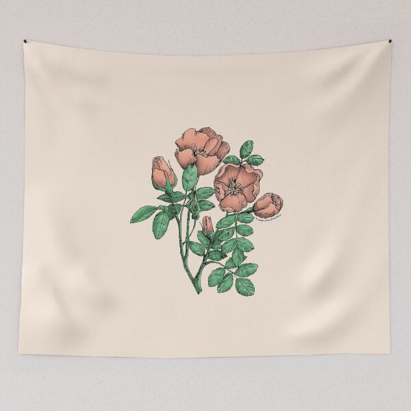 Item preview, Apricot Cupped Rose Bloom Single 1-7 Petals Almost Flat designed and sold by Rachael Taylor.
