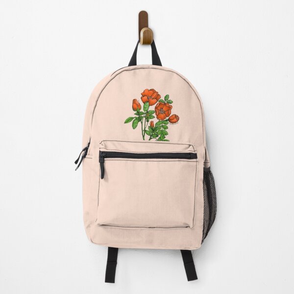 Item preview, Orange Cupped Rose Bloom Single 1-7 Petals Almost Flat designed and sold by zenithcreative.