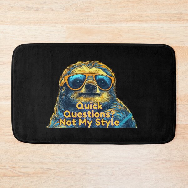 Item preview, Quick Questions? Not My Style designed and sold by Kiyomi  Mizushima.
