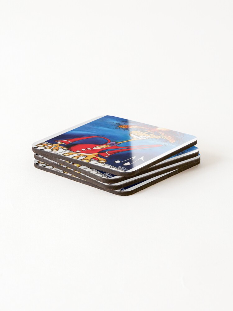 Thumbnail 4 of 5, Coasters (Set of 4), Piano Man designed and sold by ROB51.