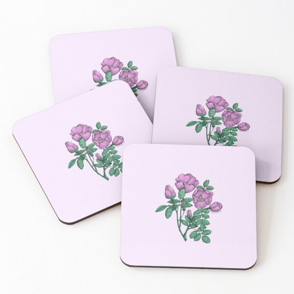 Item preview, Purple Cupped Rose Bloom Single 1-7 Petals Almost Flat designed and sold by Rachael Taylor.