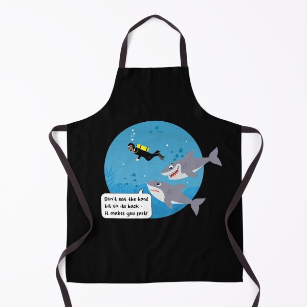 Item preview, Suba diver with sharks designed and sold by messy-nessie.