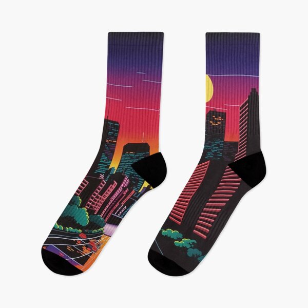 Item preview, City At Night By Hiroshi Nagai Sunset designed and sold by kellygutirrez.