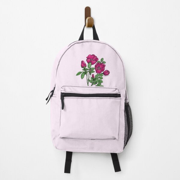 Item preview, Deep Pink Cupped Rose Bloom Single 1-7 Petals Almost Flat designed and sold by Rachael Taylor.