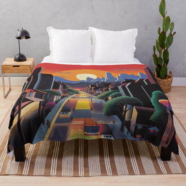 Item preview, City At Night By Hiroshi Nagai Sunset designed and sold by kellygutirrez.
