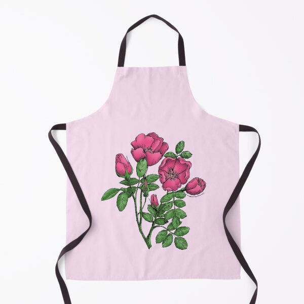 Item preview, Mid Pink Cupped Rose Bloom Single 1-7 Petals Almost Flat designed and sold by Rachael Taylor.