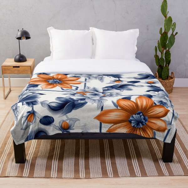 Item preview, Blue and Orange designed and sold by TilesHQ.