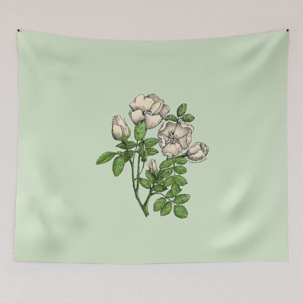 Item preview, Cream Cupped Rose Bloom Single 1-7 Petals Almost Flat designed and sold by Rachael Taylor.
